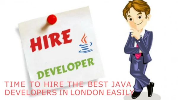 Time to hire the best java developers in london easily