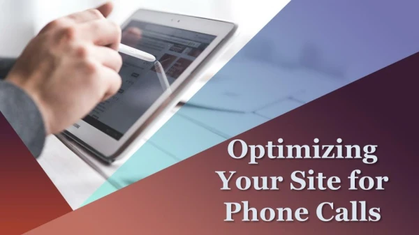 Optimizing Your Site for Phone Calls