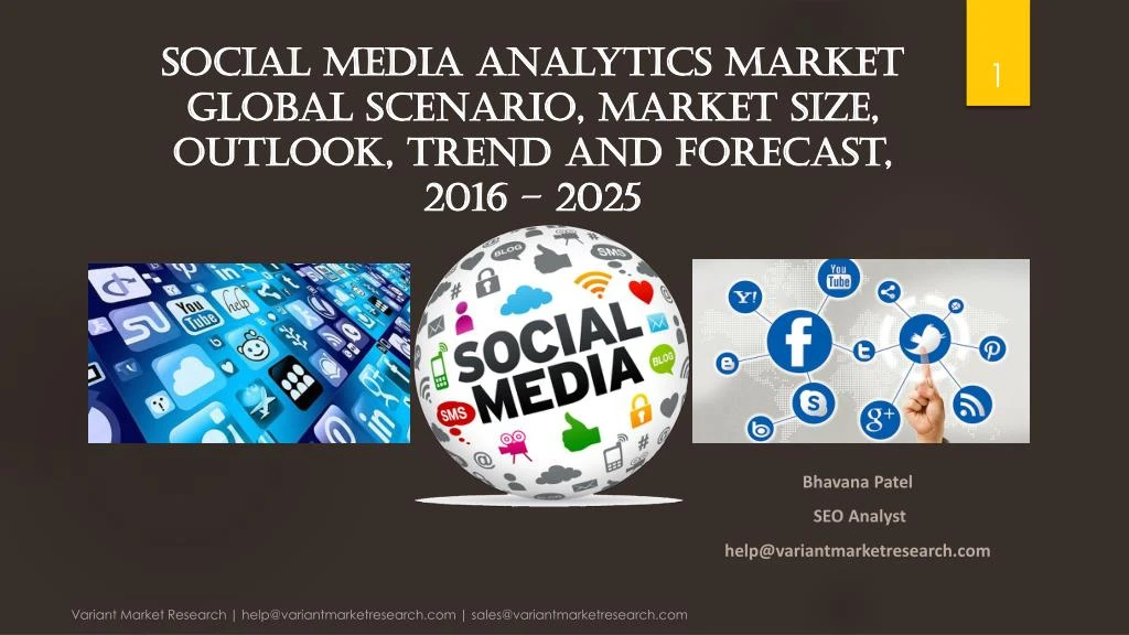 social media analytics market global scenario market size outlook trend and forecast 2016 2025