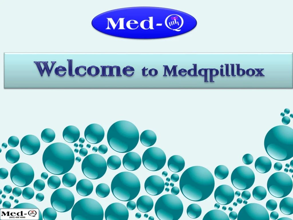 welcome to medqpillbox