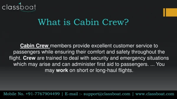 cabin crew course in pune