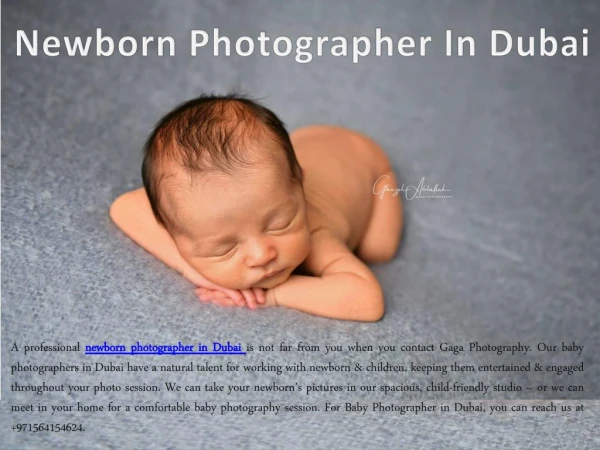 Newborn Photographer in Dubai