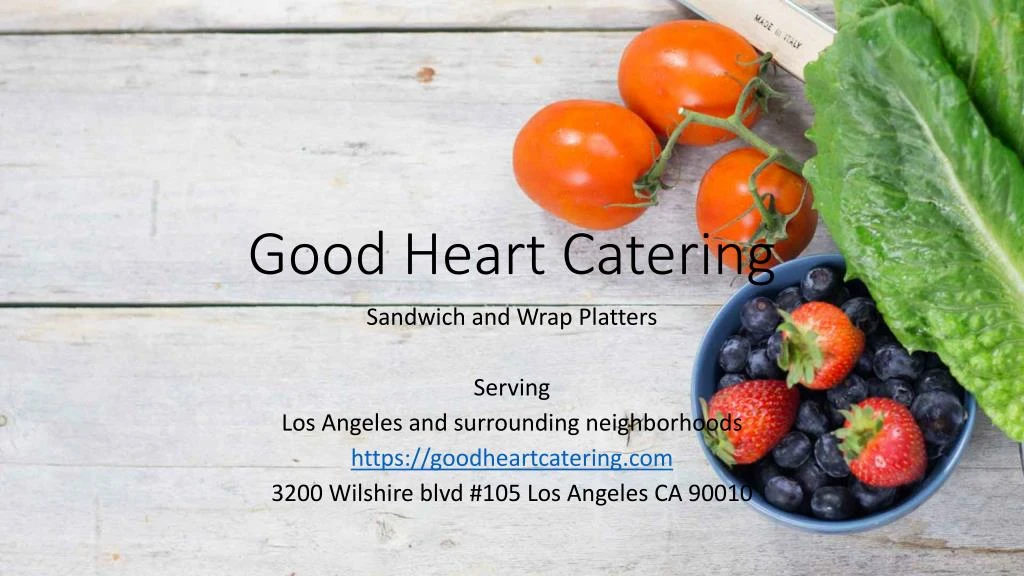 good heart catering