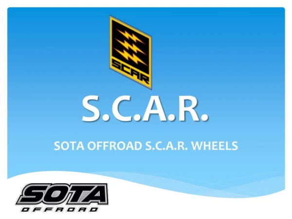Sota Offroad S.C.A.R. Wheels - www.sotaoffroad.com