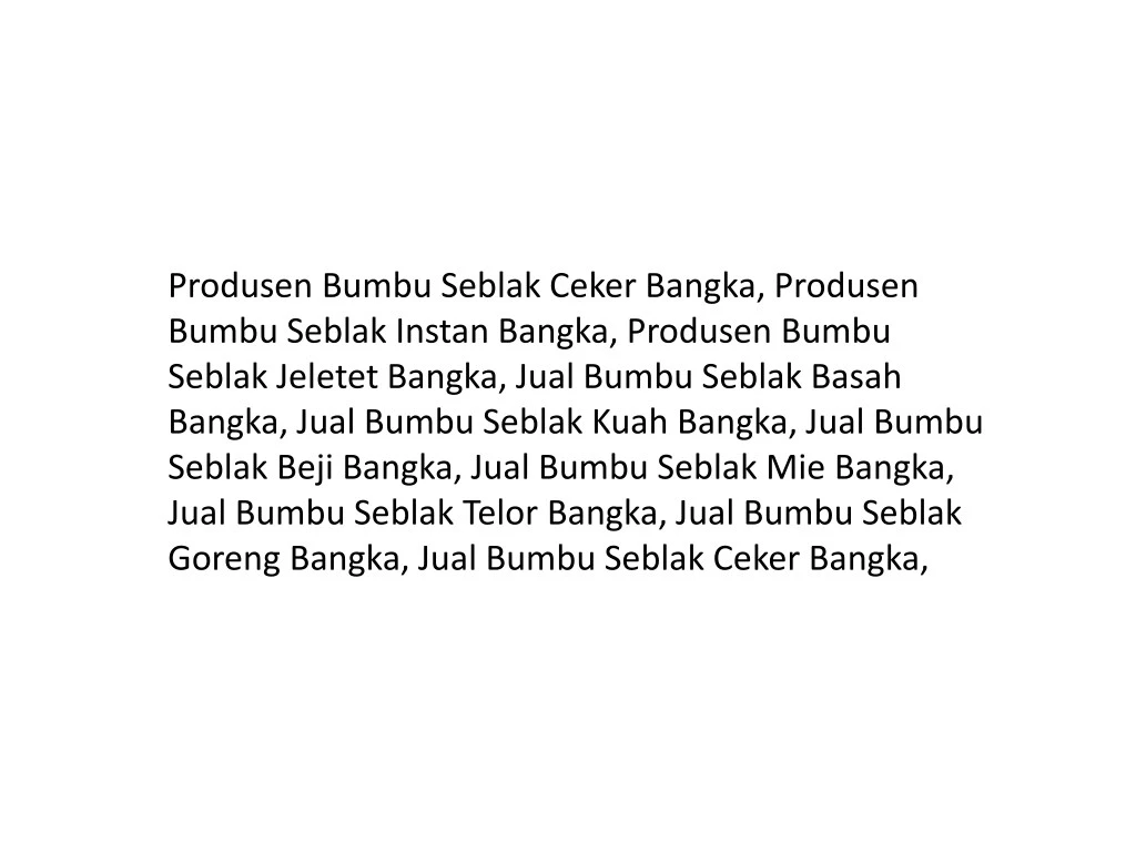 produsen bumbu seblak ceker bangka produsen bumbu