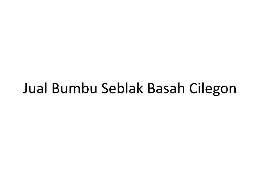 jual bumbu seblak basah cilegon