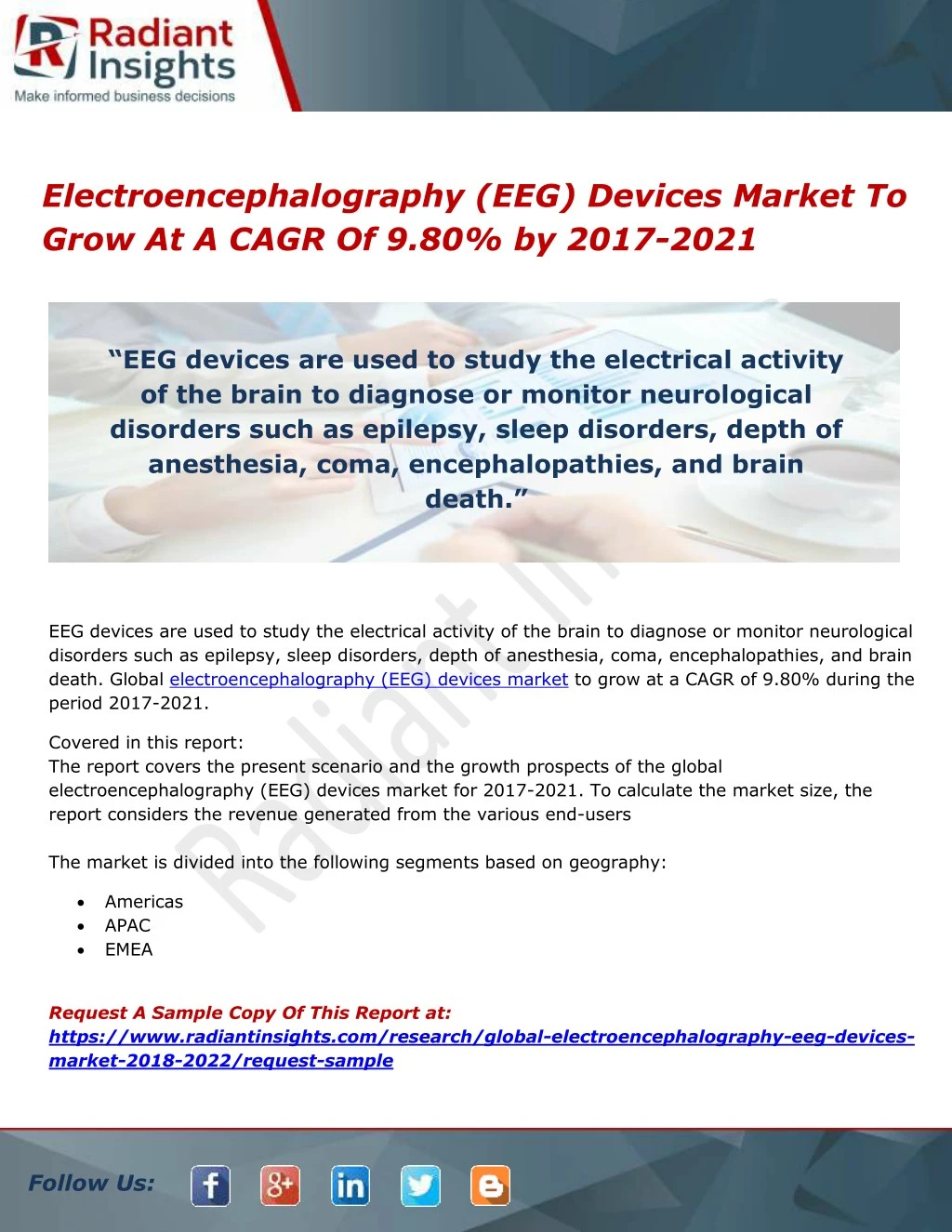 electroencephalography eeg devices market to grow