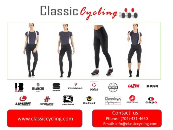 Women's cycling tights at classiccycling.com