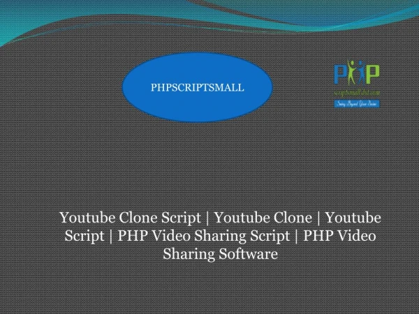 Youtube Clone| PHP Video Sharing Software | Youtube Clone script