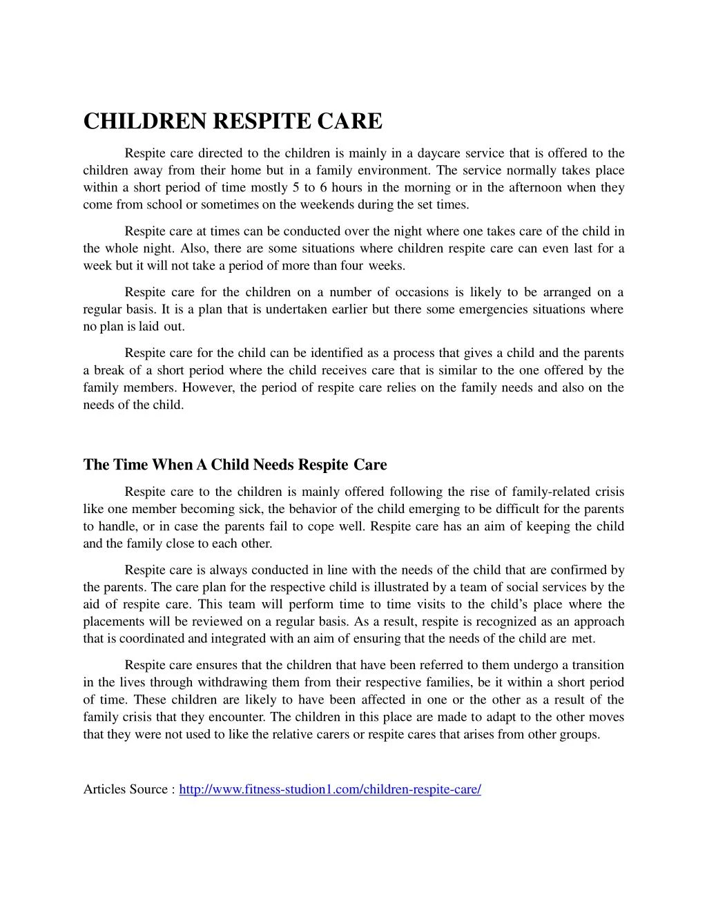 children respite care respite care directed