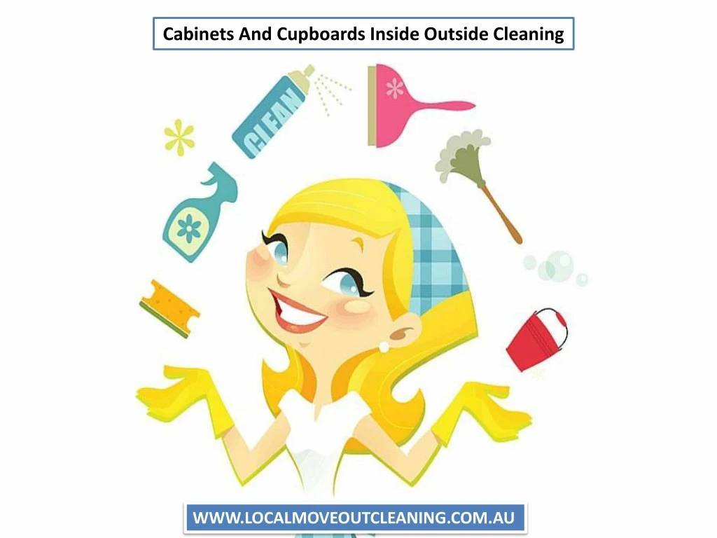 cabinets and cupboards inside outside cleaning