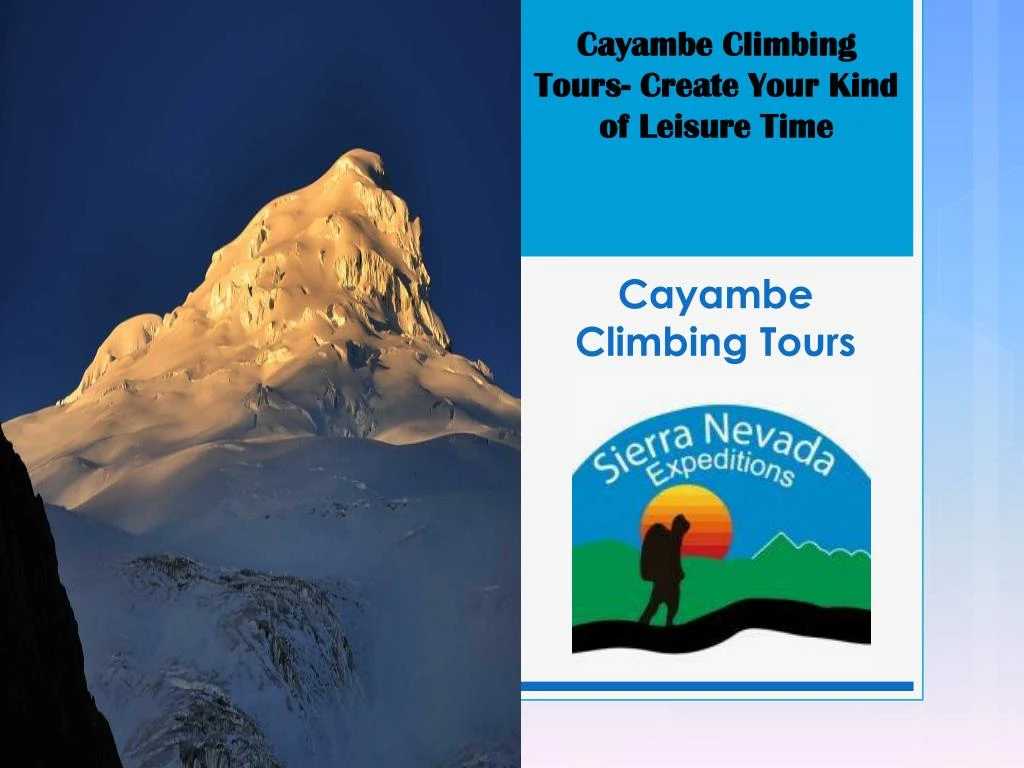 cayambe climbing tours