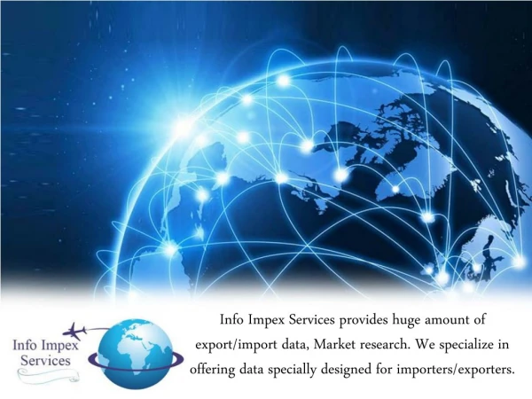 World and Business Depend On Import Export Data