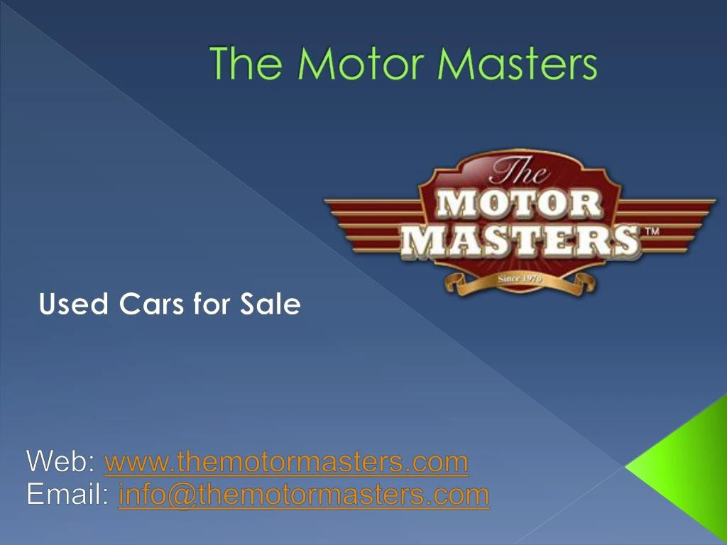 the motor masters