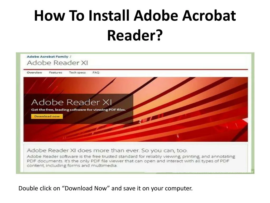 how to install adobe acrobat reader