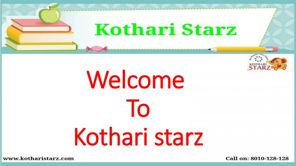 welcome to kothari starz