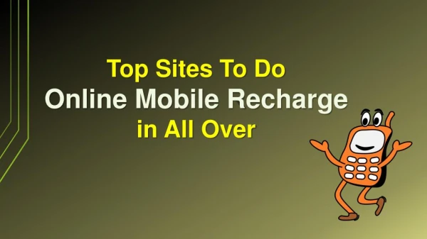 Online Mobile Recharge | Mobile Top Up Online | Topitin