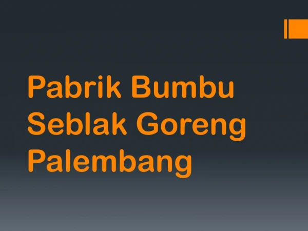 Maknyuss!! 0857.7940.5211, Pabrik Bumbu Seblak Goreng Palembang