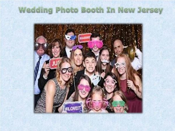 Wedding Photo Booth In New Jersey