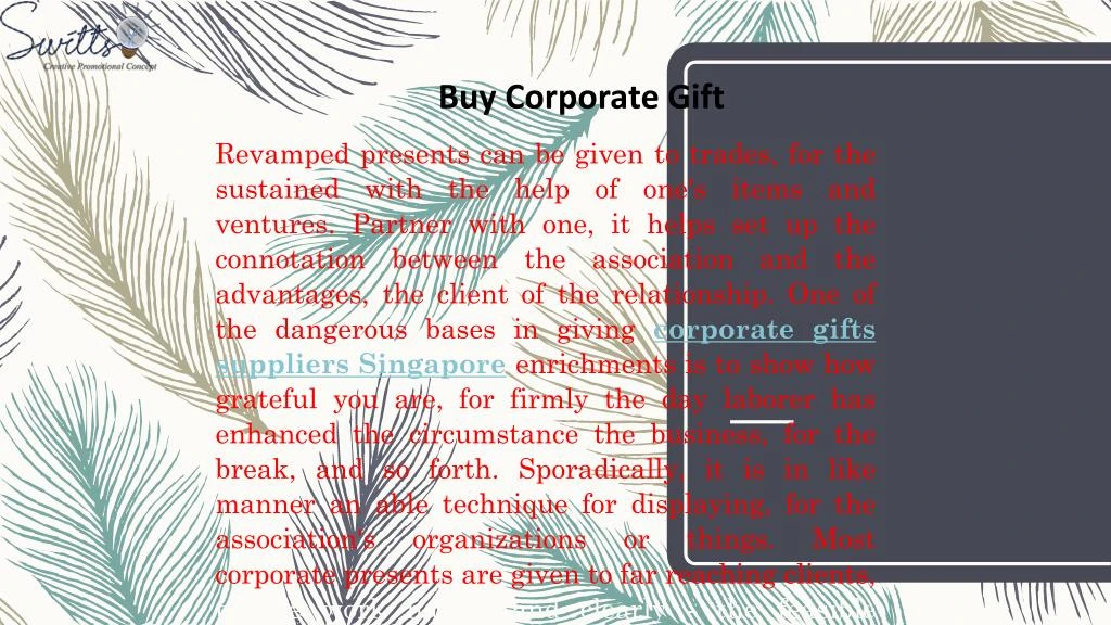 buy corporate gift