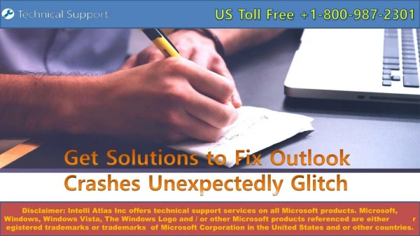 Get Solutions to Fix Outlook Crashes Unexpectedly Glitch