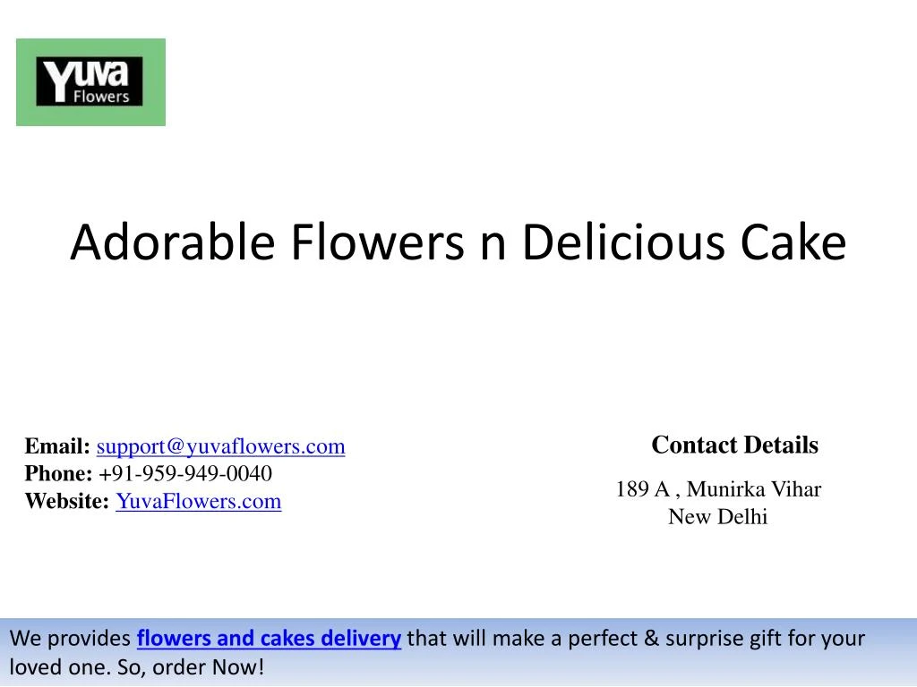 adorable flowers n delicious cake