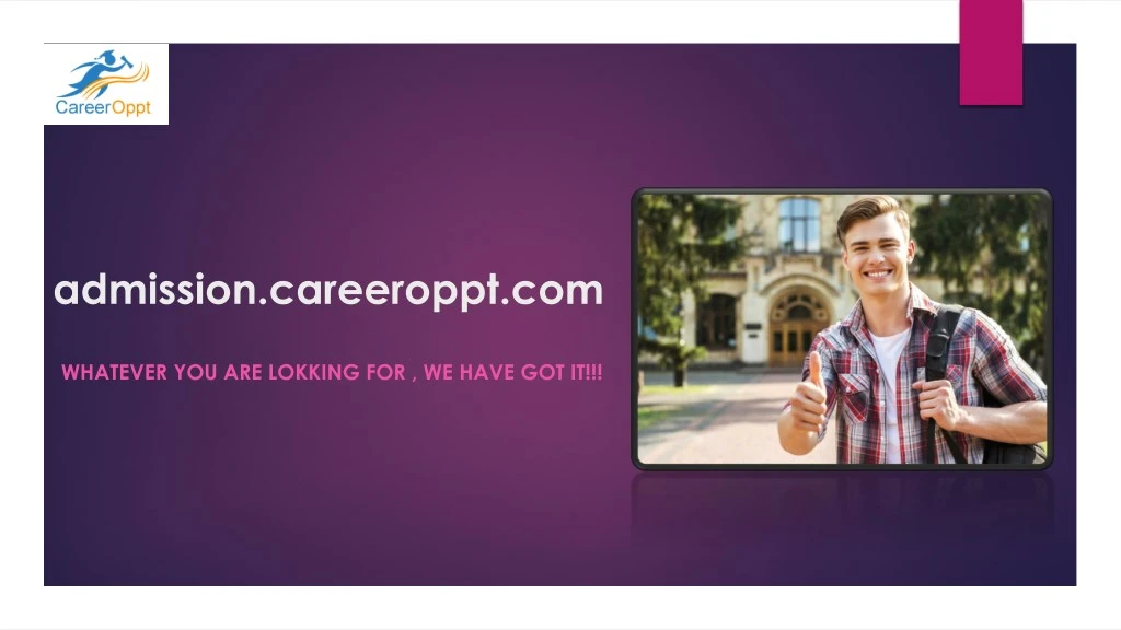admission careeroppt com