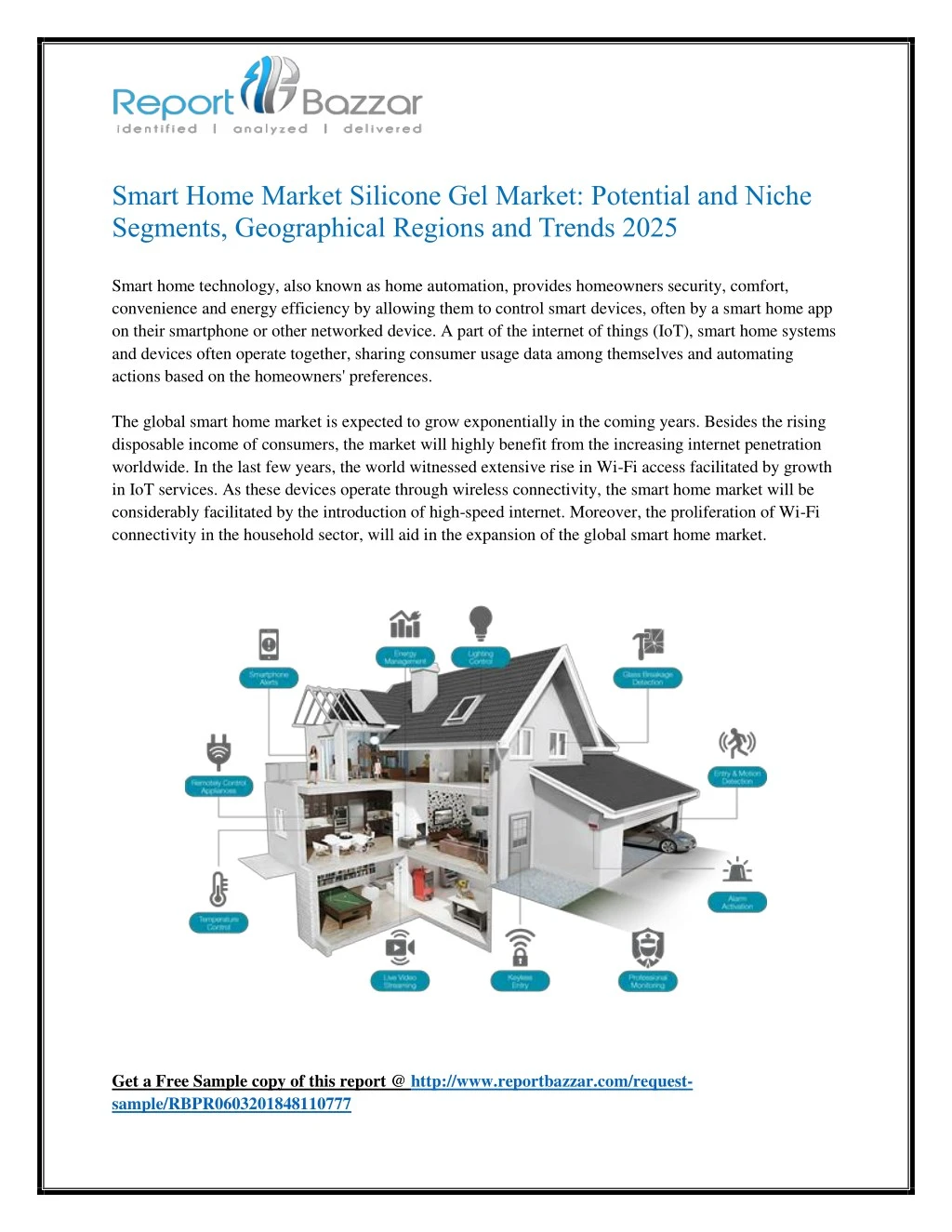 smart home market silicone gel market potential