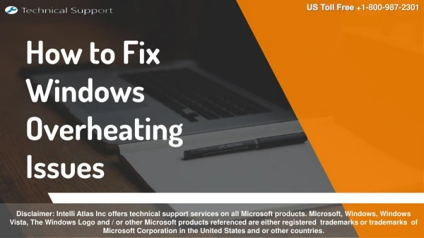 How to Fix Windows Overheating Issues