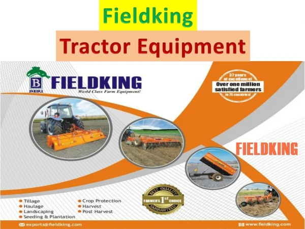 Fieldking-Tractor Equipment