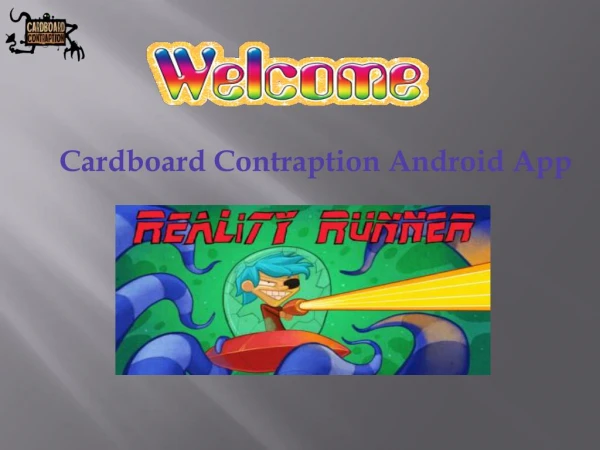 Cardboard Contraption Android App