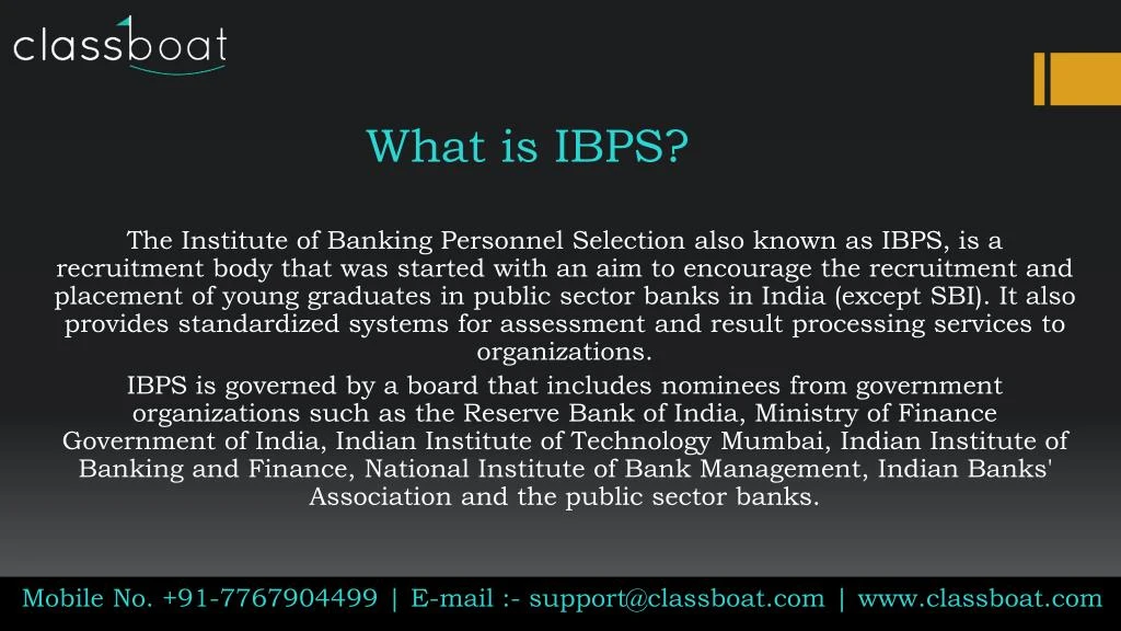 what is ibps