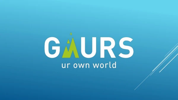 Gaurs Royal Commercial and Residential Project Greater Noida Extension