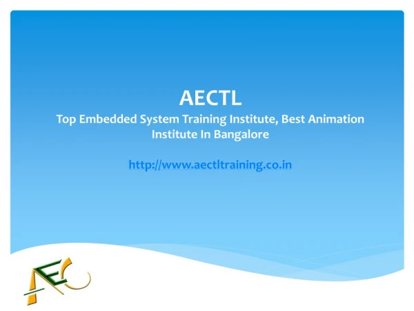 Top Embedded System Training Institute, Best Animation Institute