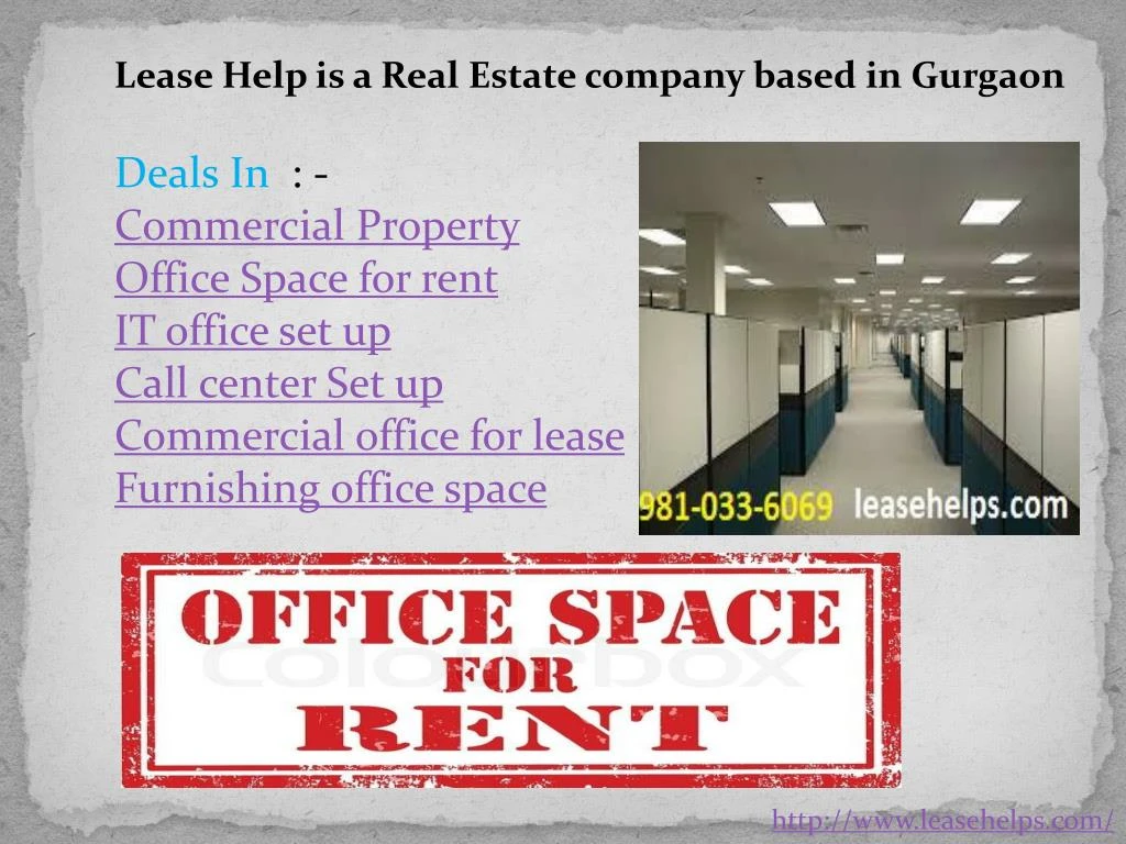 lease help is a real estate company based