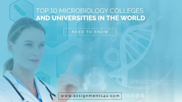Get help in microbiology assignment from us