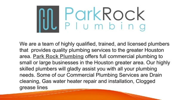 Drain Cleaning Service Houston