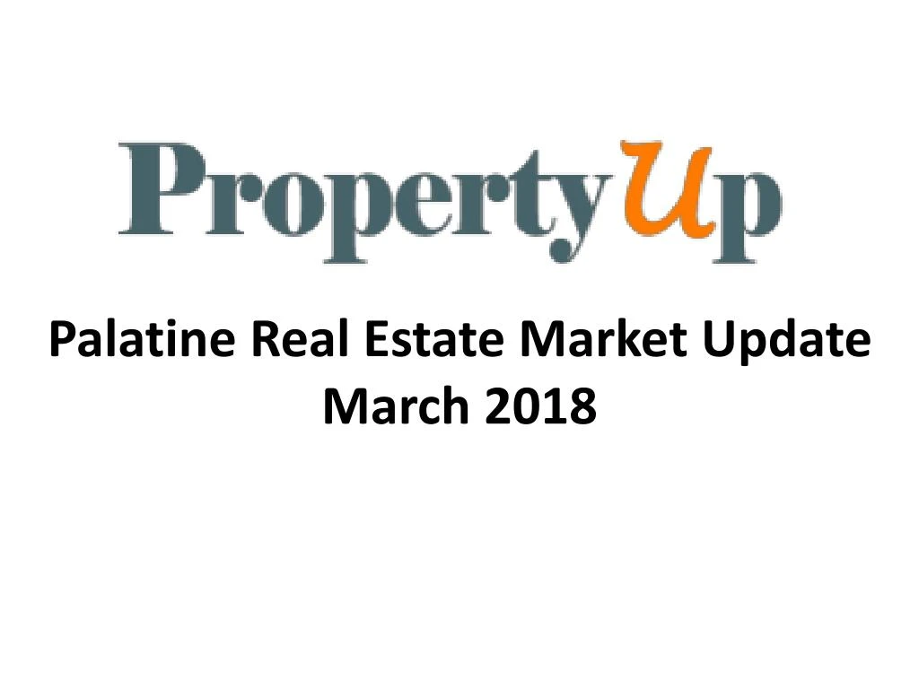 palatine real estate market update march 2018