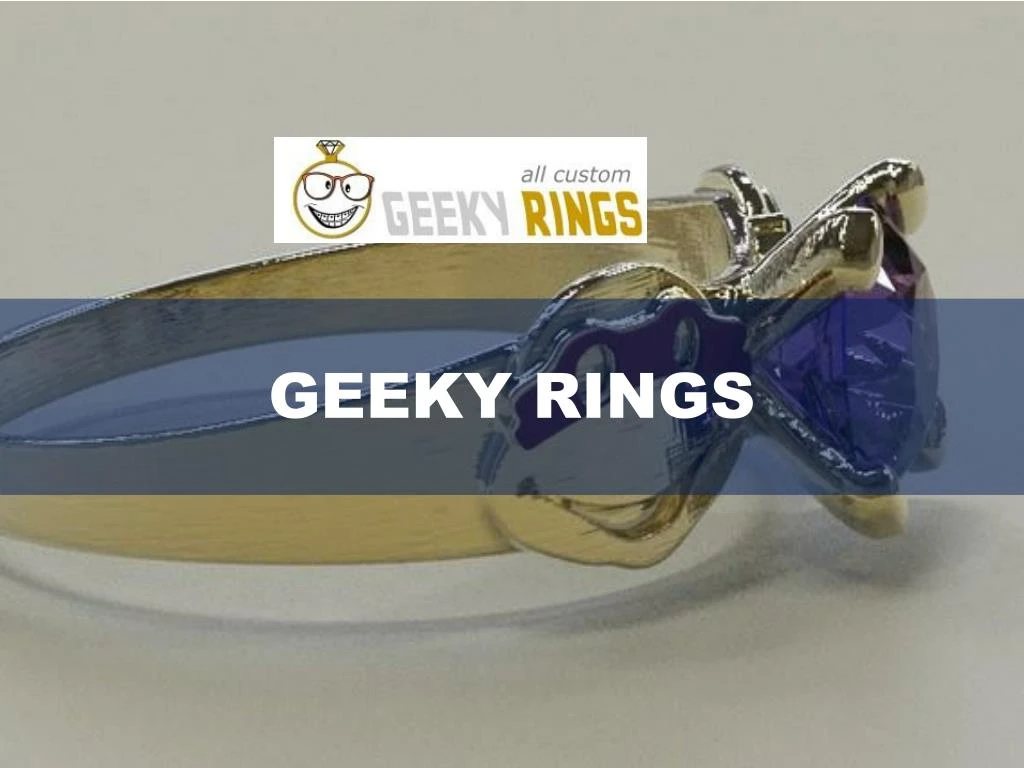 geeky rings
