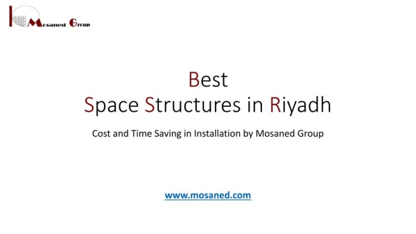 Best Space Structures provider in Riyadh