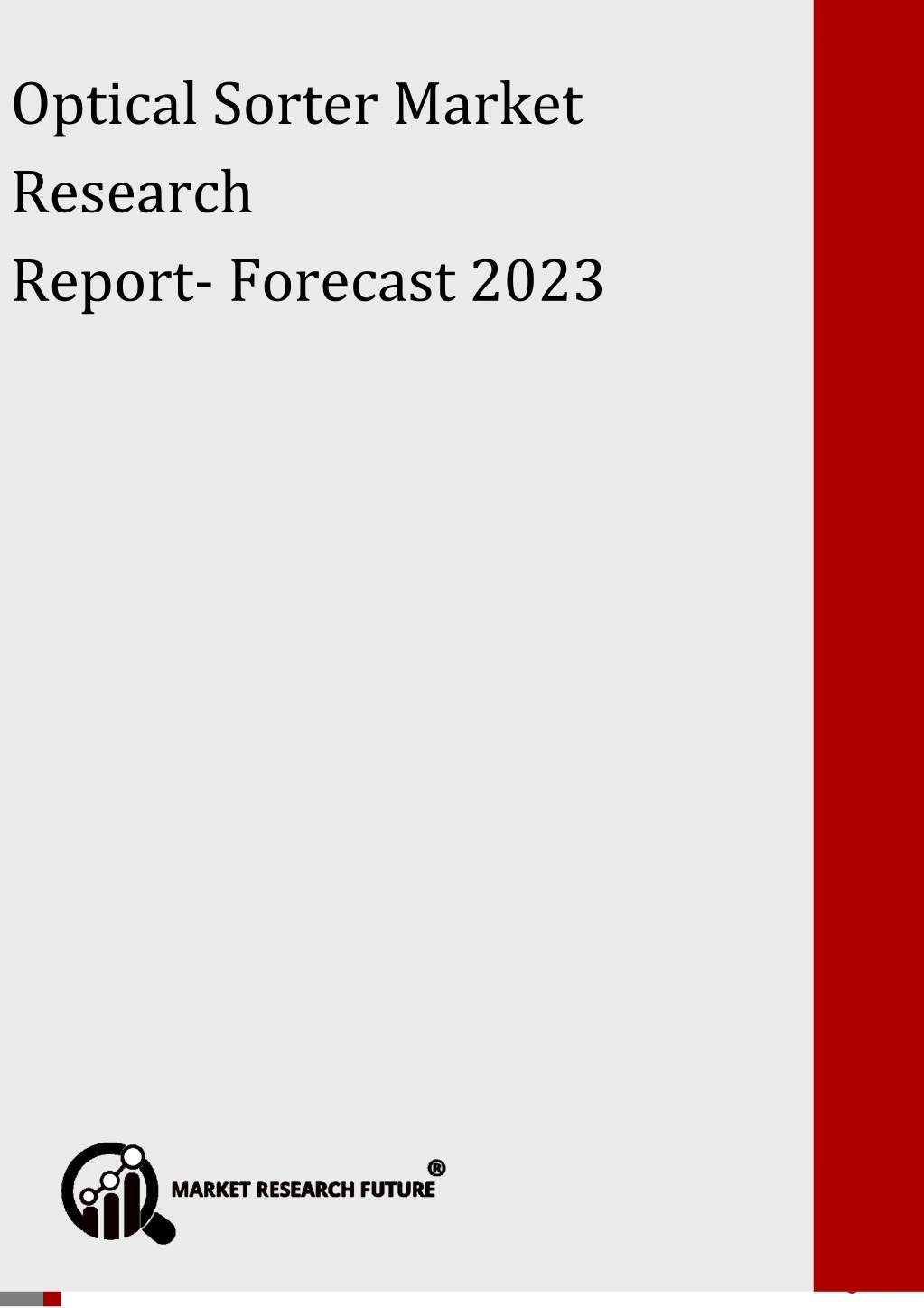 optical sorter market research report forecast