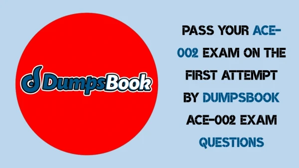 ACE-002 Exam Questions