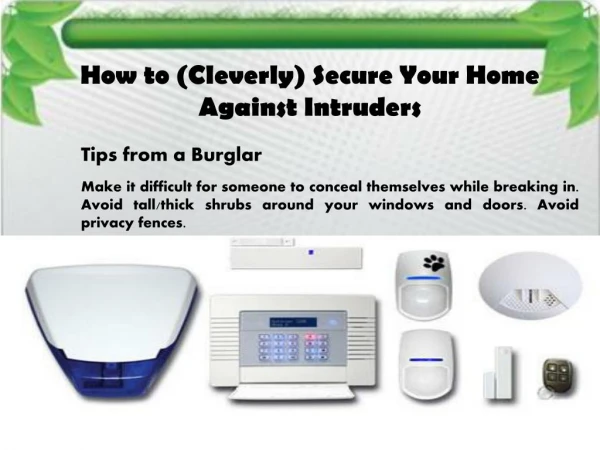 Best Home Security Systems & Alarms | House Alarm Systems