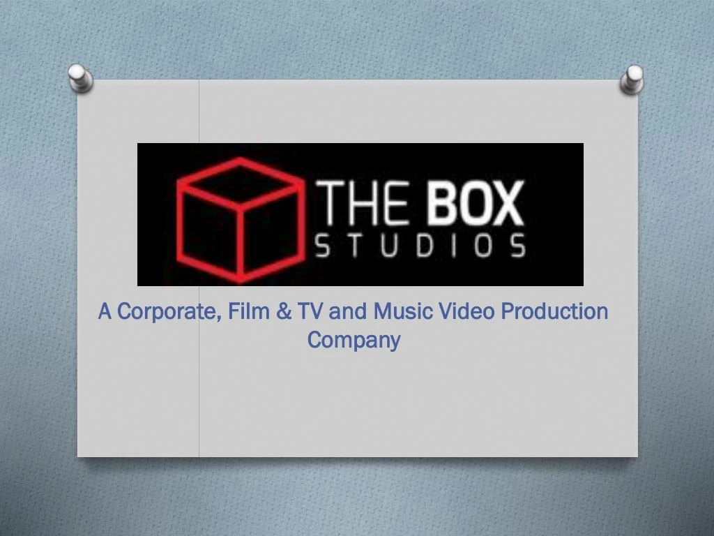 a corporate film tv and music video production company