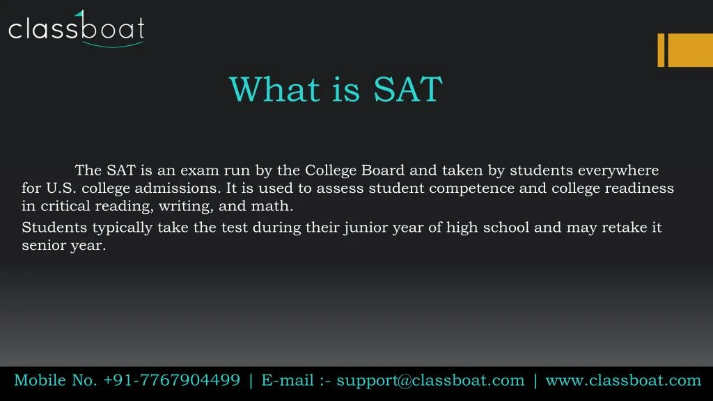 what is sat
