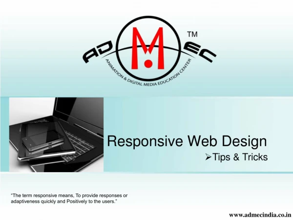 Responsive web design - tips & tricks