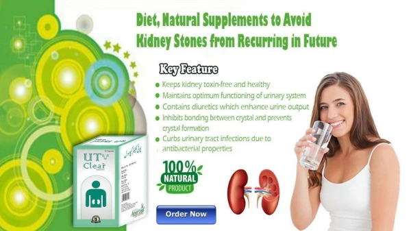 Diet, Natural Supplements to Avoid Kidney Stones from Recurring in Future