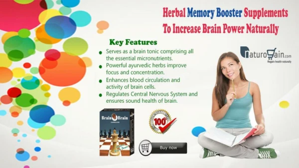 Herbal Memory Booster Supplements to Increase Brain Power Naturally