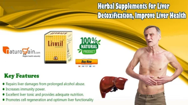 Herbal Supplements for Liver Detoxification, Improve Liver Health