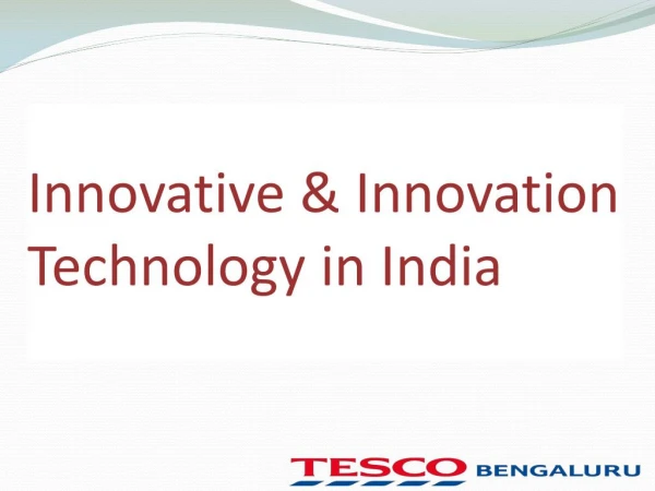 Better business for solution provider innovation technology in India